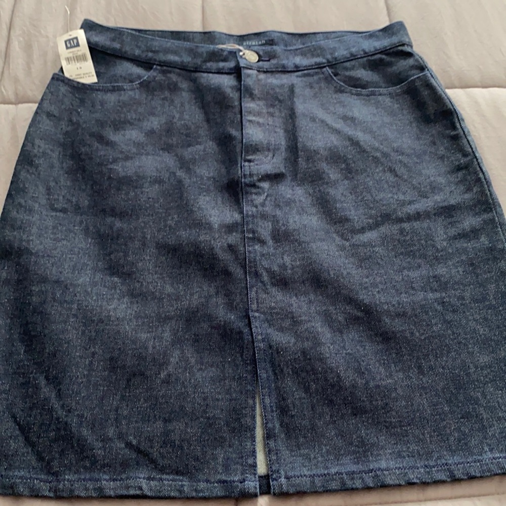 New Women’s GAP Stretch Denim Skirt 10